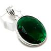 Peridot Drágakő Kézzel készített 925 Sterling Ezüst Ajándék Ékszer Medál 1,77" Y6N70