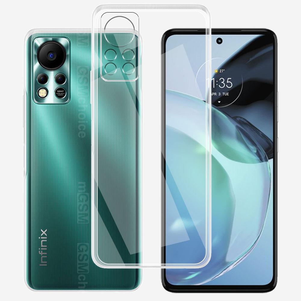 Infinix Hot 11s NFC tok Ultravékony Szilikon Puha TPU Átlátszó Hátlap Infinix Hot 11s NFC Coque Hot 11s Nfc Funda