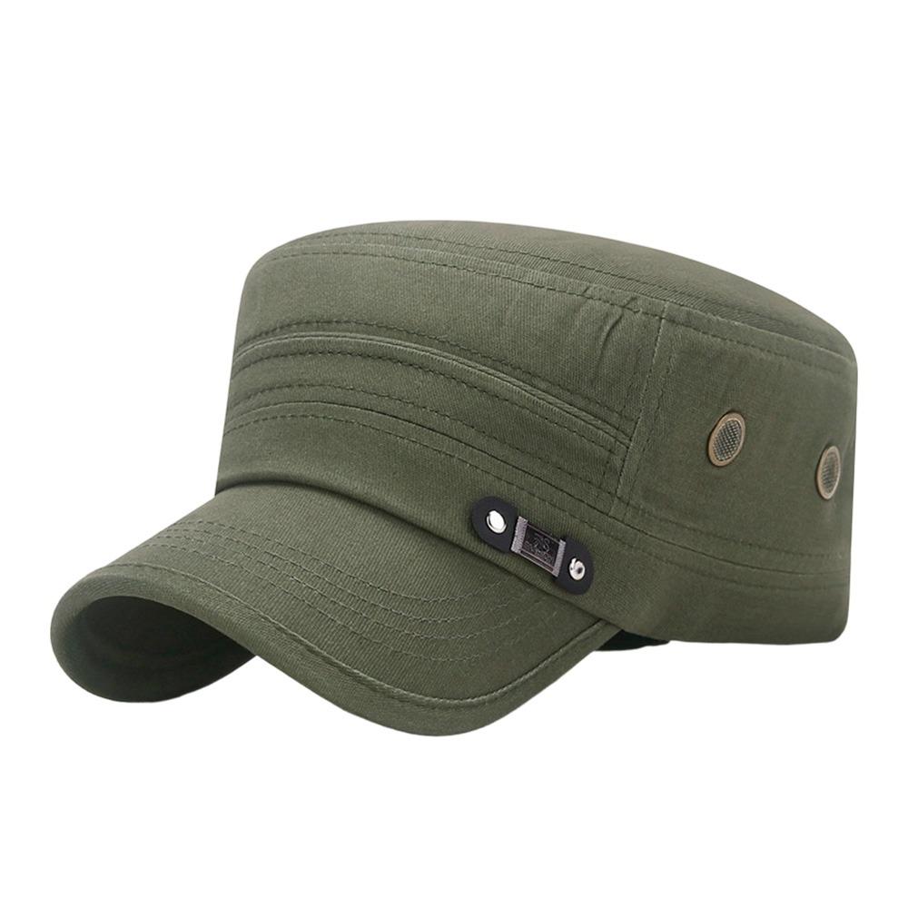 Fashion Anti-Uv Fishing Hat Casual Retro Baseball Cap Cotton Outdoor Sunscreen Peaked Cap Spring Summer