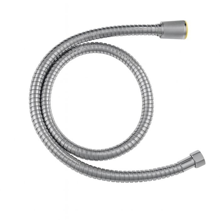 Flexible de Douche - BOXBRICO - 150 cm - Chromé - Installation rapide - 2 Joints Inclus