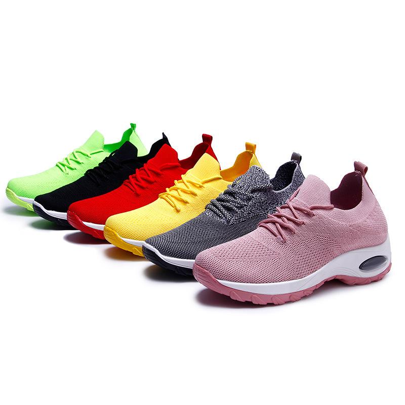 Women 'S Shoes Fashion Breathable Mesh Air Cushion Shoes For Women Sneakers Light Platform Sports Running Shoe Female Footwear