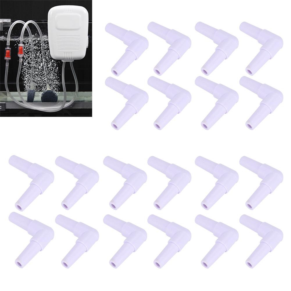 20pcs Aquarium Joints 3 Ways Increasing Oxygen Pump Tubing Connectors Volume Control Valve