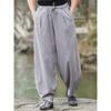 Baggy Byxor Herr Casual Vida Ben Överdimensionerade Joggingbyxor Vintage Dragsko Sport Svettbyxor Man