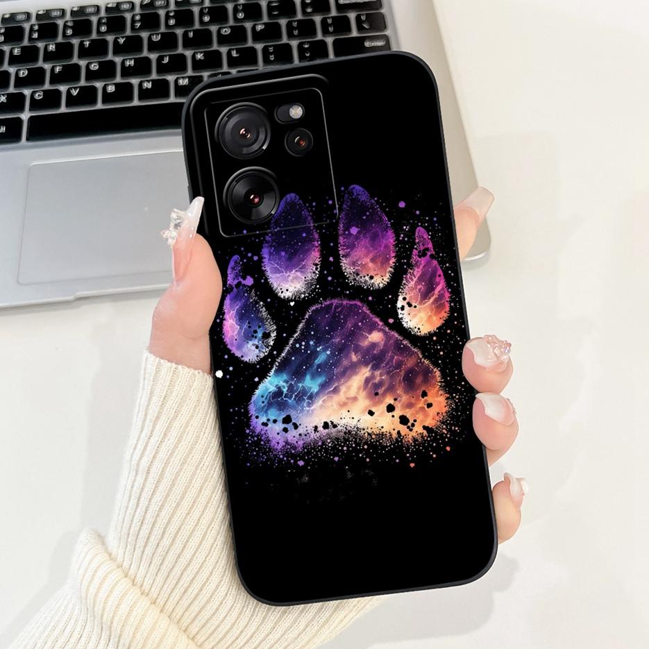 למארז Xiaomi 13T Pro כיסוי אופנתי מגניב צבוע במכונה כיסוי טלפון רך TPU מט עבור Xiaomi Mi 13T Pro Mi13T 13TPro 5G
