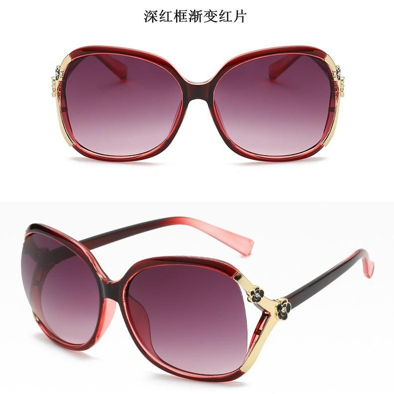 Fashion Fox Head Sunglasses Women'S Sunglasses Ins Large Frame Glasses Classic Driving Street Shot