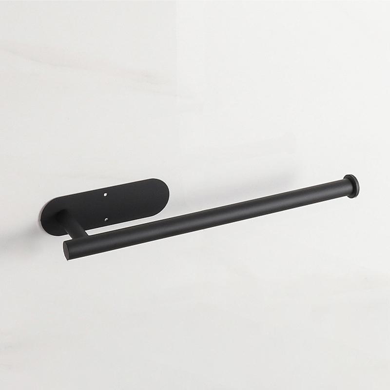 Self Adhesive Tssue Holder Punch-Free Roll Paper Holder Kitchen Hook Storage Holder Stainless Steel Wall Mount Towel Rack