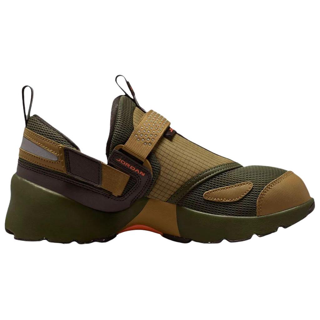 Air Jordan Trunner LX Brown Kelp Women Sneakers Green Cargo-Khaki Velvet-Brown IO4190300