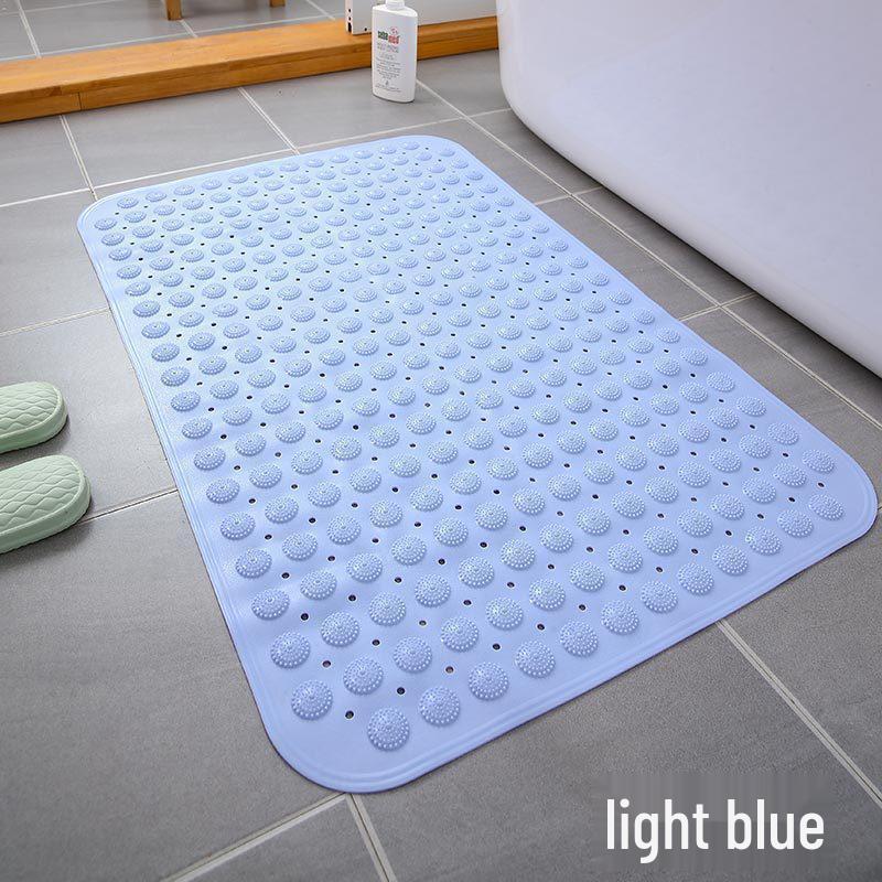 Non-Slip Shower Mat with Foot Massage and Suction Cups, Waterproof for Bath and Toilet Floors