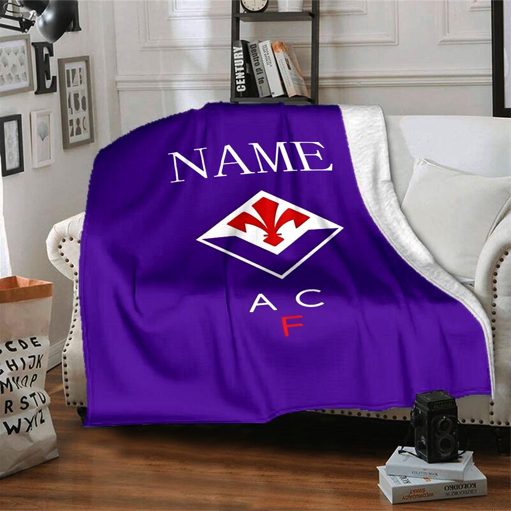 Custom Name Bochum Football Crest Blanket for Couch & Bed, Plush Cozy Fuzzy Blanket Super Soft & Warm Blankets for Fall and Winter. 0908232