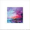 Dusk Magenta Art Print