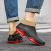 Men's Women Ankle Rain Boots Water Proof Non-slip Comfortable Short Boots High Quality Fur Warm Man Shoes Winter Autumn