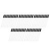 50PCS Eyelash Extension Brushes Single Use Small Makeup Brush for Eyelashes Eyebrows Grafting