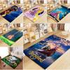 Disney Disney Rapunzel Muster Teppiche für Wohnzimmer Schlafzimmer Bodenmatte Teppiche Kinder Spielzimmer Rosa Zimmerdeko Bereichsteppich