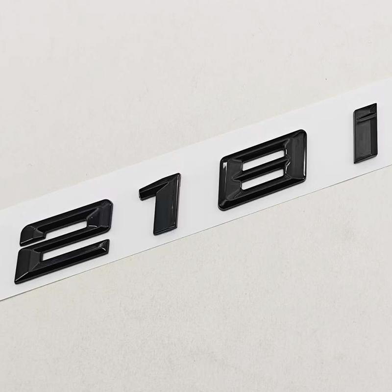 Logotipo de Estilo de Carro ABS 3D 230i 220i 218i 225i Emblema Adesivo Emblema do Porta-malas Traseiro Para BMW Série 2 230i 220i 218i 225i Acessórios