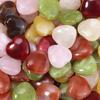 30pcs 15X15.5mm Heart Acrylic Beads Dual Color Straight Hole Loose Bead For Jewelry Making DIY Bracelet Earrings Phone Key Chain