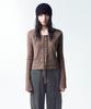 INSILENCE WOMEN Lace-Up Long Sleeve Brown
