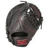 Rawlings Baseballhandschuh für Erwachsene, Softball, HYPER TECH R2G, GR4FHTM53, Schwarz, Größe Zoll, Werferhand [Für die erste Hand] 11,75, Für Rechtshänder (links getragen)