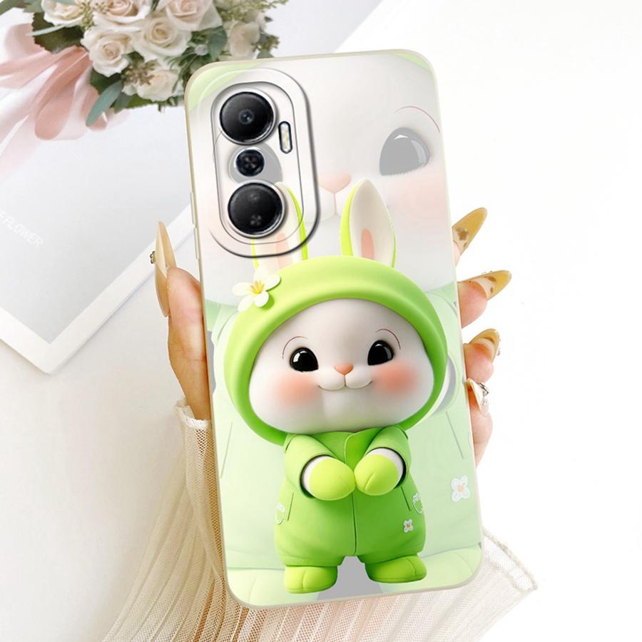 Mode Målat Skydd För Infinix Hot 20 Hot20i Fodral Mjukt Skydd Funda Mjuk Bumper För Infinix Hot 20 Play Hot20 blomma Coque