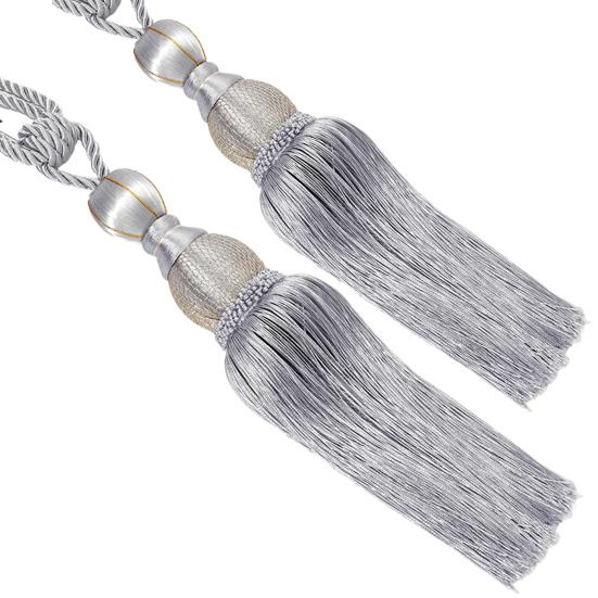 1 Pair Tassel Curtain Tiebacks Decorative Curtain Ties Elegant Long Fringe Curtain Holders for Window Curtains Door Curtains Home Decor