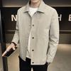 New Men's Jacket Spring Fashion Trend Handsome Autumn and Winter Versatile Men's Casual Jacket