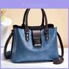 Large Capacity Retro Style Handbag For Women With Multi-functional Pockets And Zipper Closure