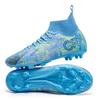 Neue High-Top-Fußballschuhe für Herren und Damen, lange Stollen, Jugend-Sport, professionelles Spieltraining, Fußballschuhe