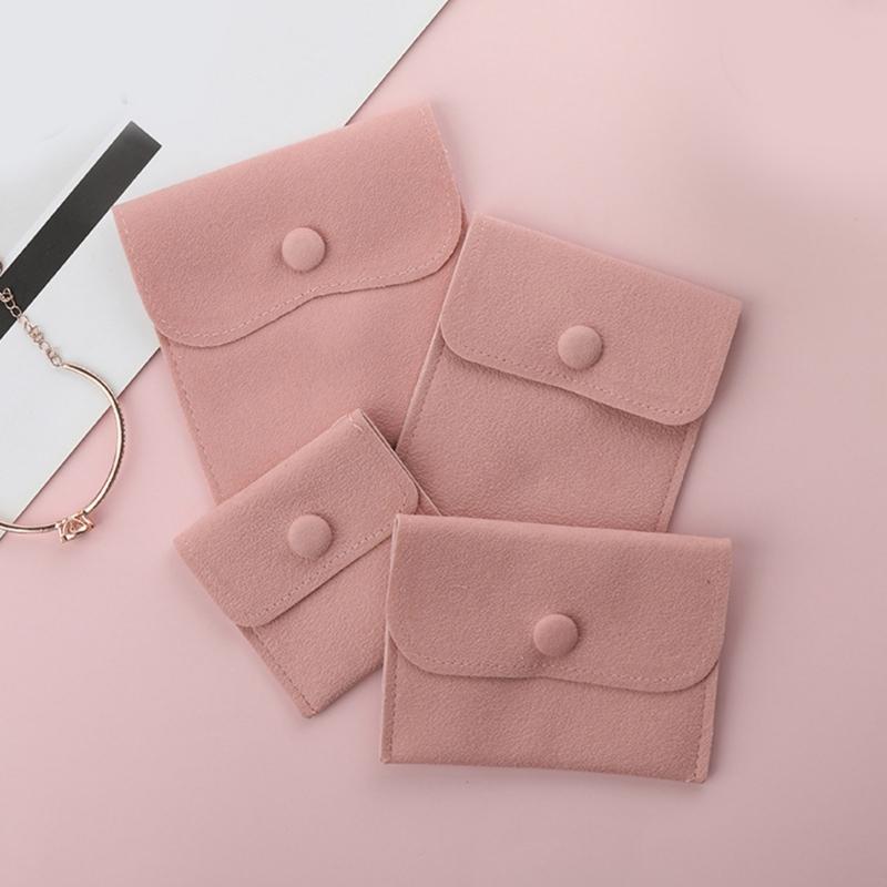 Set of 12 Practcial Small Jewelry Pouches Sturdy Flannel Bags Ideal For Jewelry Storage Travel And Gift Wrapping