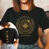 Basgiath War College 2-sidig T-shirt Fourth Wing Merch Shirt Bokaktig T-shirt Dam Kortärmade Grafiska T-shirts Streetwear Topp