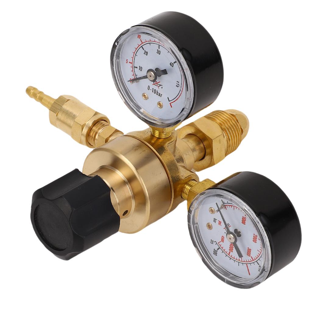Regulátor plynu Argón CO2 s 2m hadicou a tlakomerom Vstup CGA580 Výstup 5818unf 0315BAR