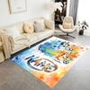 Soccer Fun Bluey Customize Your Name Carpet Design for Game Room Entryway Outdoor Decorate room Antislip Carpet Decorate Offices Wedding Party Gift