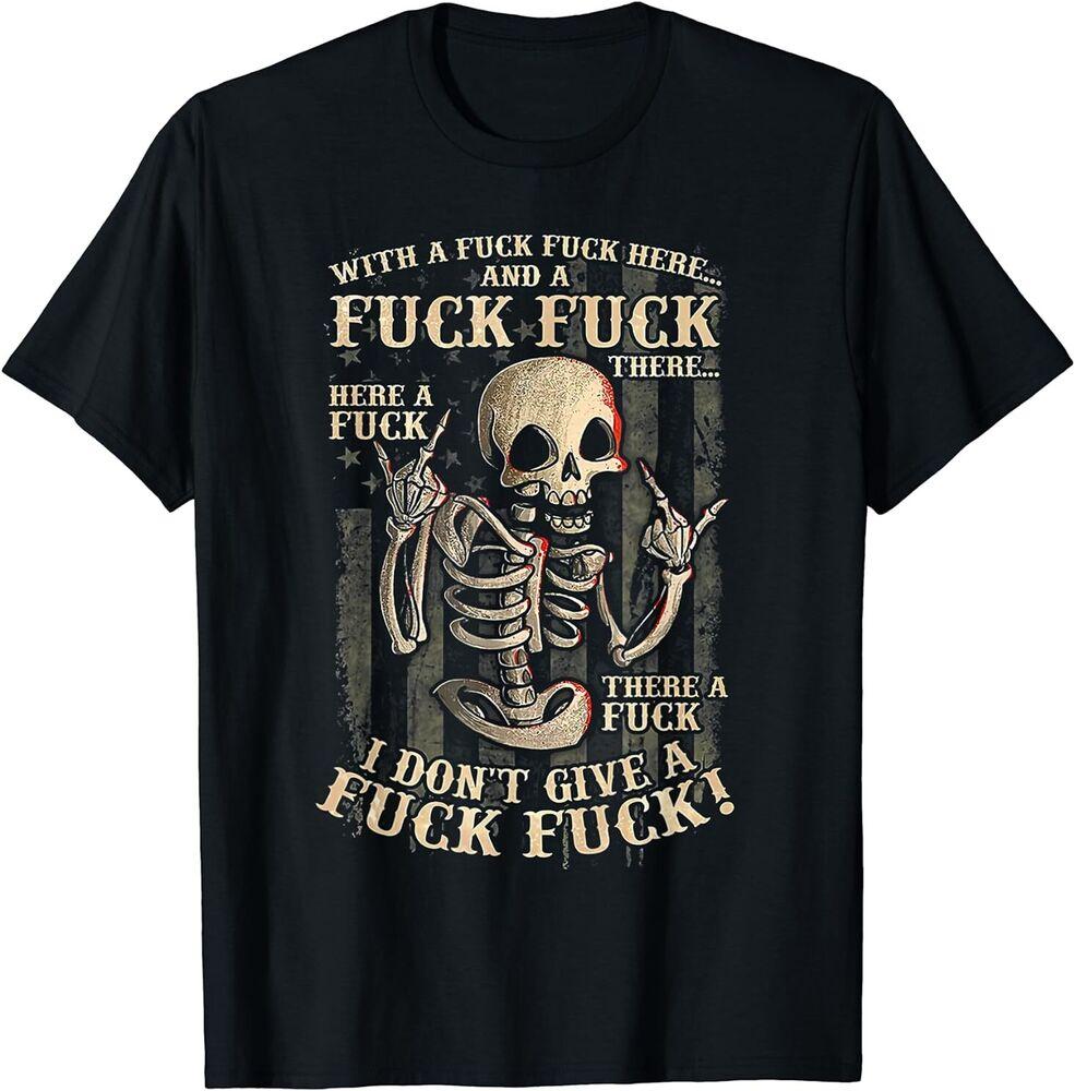 T-shirt unisexe au design cool I Don't Give F