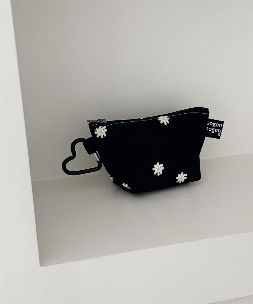 Sogonsogon Mini Flower Keyring Pouch S