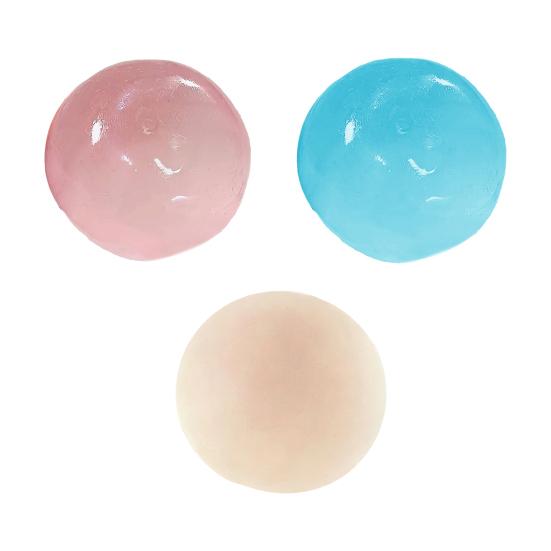 Shapeable Clear Squeeze Ball Anxiety Relief DIY Moldable Stress Ball Slow Rising Stretchy Transparent Ball Sensory Fidget Toy