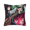 Yoru Chainsaw Man Reze Square Pillow Covers Seat Asa Mitaka Cushion Cover Cool Home Decoration Throw Pillow Case 40*40
