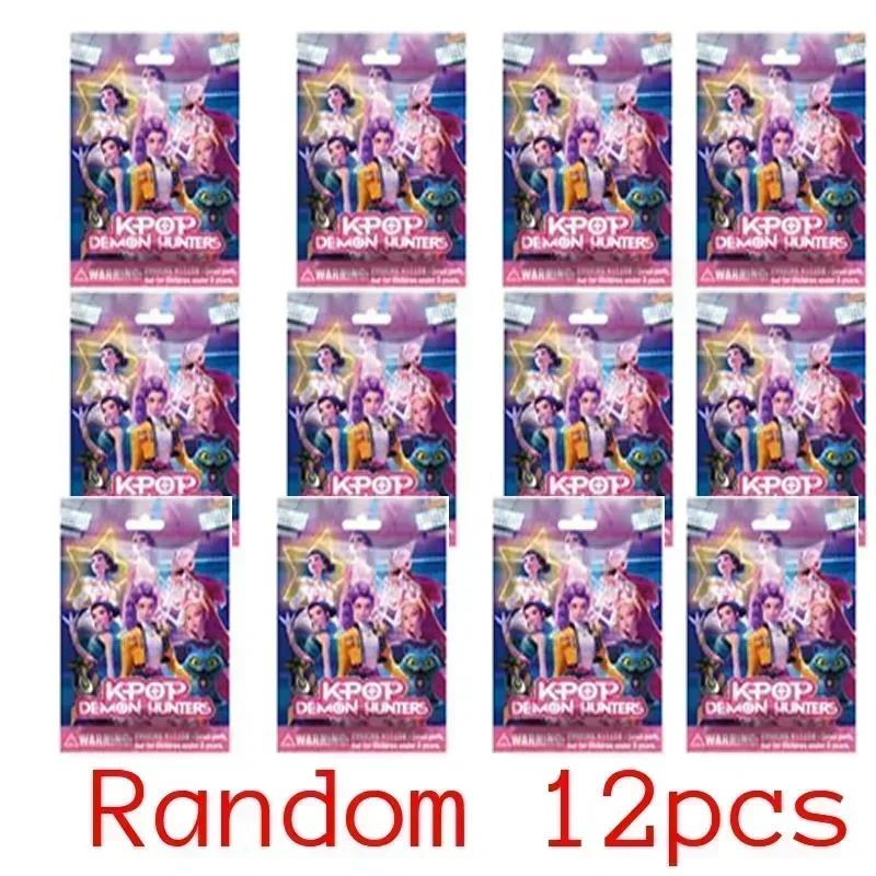 ~Devil Hunter 24 Pcs New Anime KPopDoll Vinyl Toy Rumi Mira Zoi Character Vinyl Mask with Box Handmade Birthday Gift FanClubGift