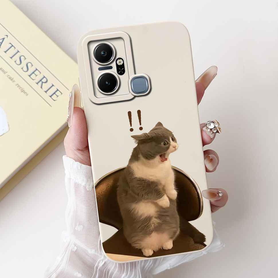 For Infinix Smart 6 Plus X6823C Case Luxury Floral Fashion Soft Silicone Cover For Infinix Smart 6Plus X6823 6.6" Phone Case