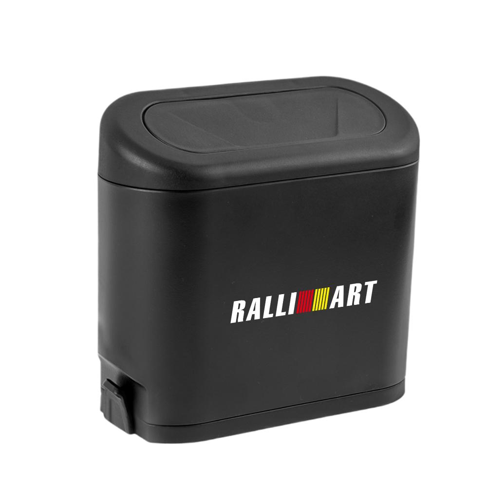 cxfnzt1 Car Trash Can Side Door Drink Holder Seat Back Hanging Trash Storage Bin For Mitsubishi Ralliart Space Star Cross Eclipse Lancer
