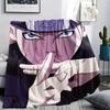 Naruto Uzumaki Pattern Flannel Blanket, High Quality Comfortable for All Seasons, Home Decor, Warmth and Comfort, Perfect for Gifts.
