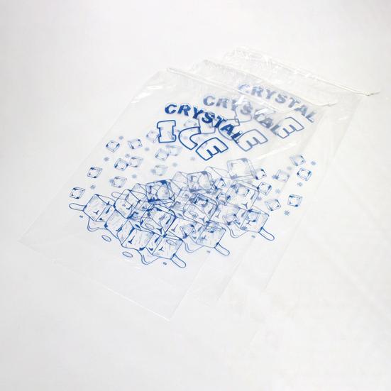 Sac à glace avec cordon de serrage, 50 pièces, imprimé Transparent, robuste, grande capacité, multi-usage, porte-glaçons Transparent, fournitures pour la maison