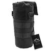 TAILOR JAPAN Custodia Pieghevole per Borraccia con Porta Bevande Molle in Nylon 1000D, Sistema, Impermeabile, (Nero)