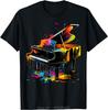 Men's Clothing Kids Piano Oversized T-shirt Original Design Fashion Cotton Tshirt Customizable Women Tees Fitness T Shirt