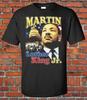 Camiseta Gráfica Bootleg de Martin Luther King MLK Unisex