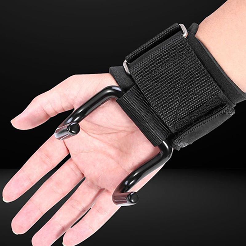Fitness Weightlifting Palm Guard Pull-Up Wrist Hook Horizontal Bar Sports Equipment Strength Training Hand Assist Hook