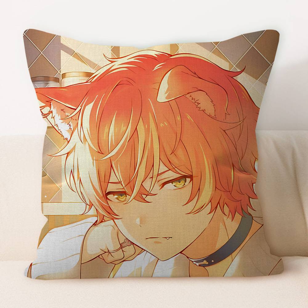 S-Shinonome A-Akito Kissenbezug Auto Dekokissenbezug Für Sofa Auto Weihnachtsgeschenk 40x40cm 45x45cm
