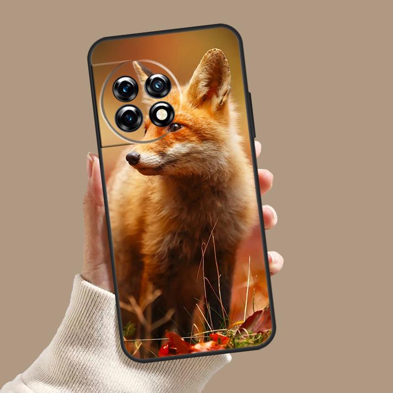 Süßer Fuchs im Herbst Hülle Für OnePlus 10T 8T 9R 10R 12R OnePlus 12 11 9 10 Pro Nord 2 CE 3 Lite N10 N20 N30 Abdeckung