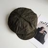Retro Cotton Octagonal Hat With Wide Brim For Casual And Stylish Women