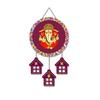 Artvibes Seigneur Ganesha Suspendu Mural en Bois Articles Décoratifs pour la Maison | Cadeaux | Suspendu Mural en Bois Religieux