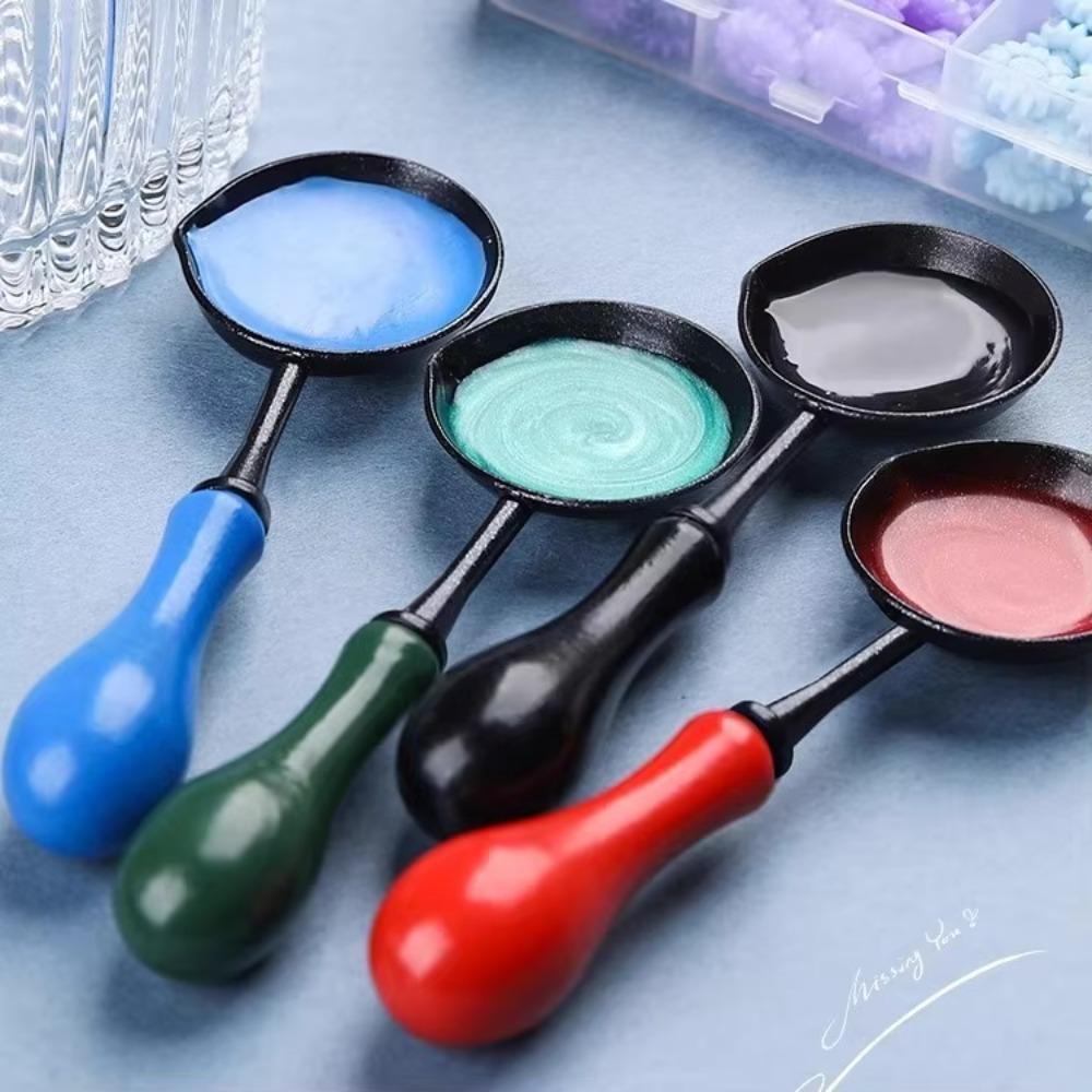 Easy Clean Melting Spoon Non-Stick Wax Spoon New Wax Seal Tool  Fire Paint