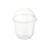 50pcs Pudding Cups Wiht Lids Plastic Boxes Ice-Cream Mousse Dessert Picnic Party Packing Dessert Cups with Lid