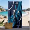 Cristiano Ronaldo Print Beach Towel Quick Dry Super Absorbent Soft Bath Towel for Swimming Beach Travel Fan Souvenir Gift